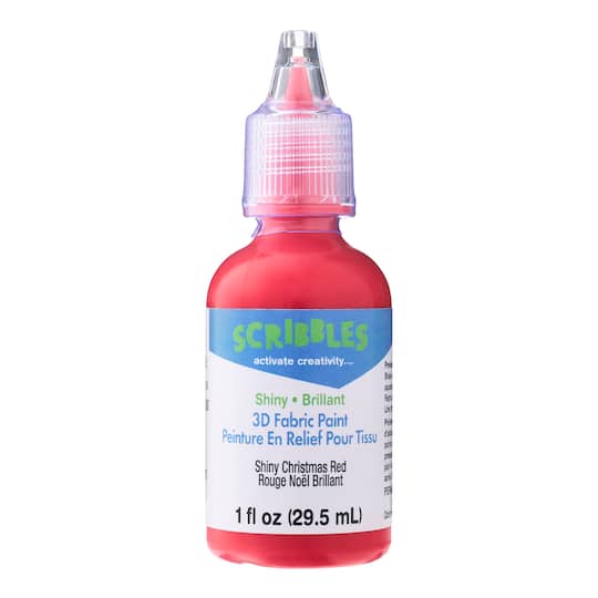 Scribbles® Shiny 3D Fabric Paint